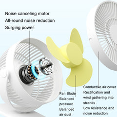 JisuLife FA29A Clip Desktop Mini Fan Portable USB Rechargeable Fan