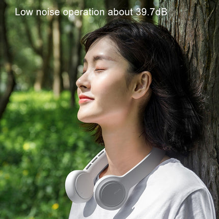 JisuLife FA31 USB Rechargeable Hanging Neck Mini Fan Bladeless Cooling Outdoor High Wind Power Electric Fan