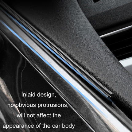 Car Side Window Wipers Removing Water Mist Universal Rubber Strips, 1pair