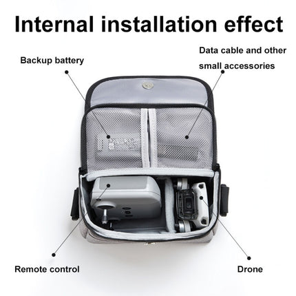 For DJI Mini 4 Pro Baona BN-H016 Portable Waterproof Crossbody Drones Storage Bag