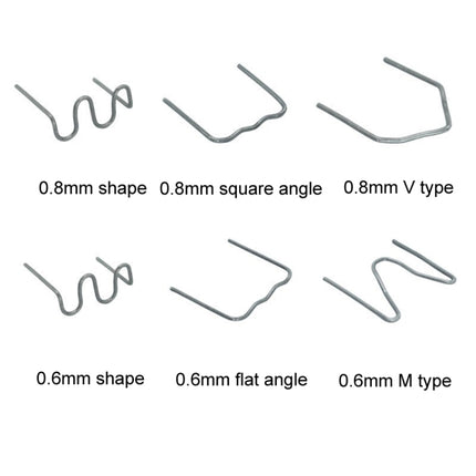 Boxed Car Bumper Broken Repair Welding Wire Nails, 600pcs /Set, 1200pcs /Set, 1500pcs /Set, 1800pcs /Set, 3000pcs /Set