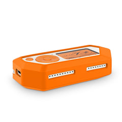 For Flipper Zero Electronic Pet Silicone Full-Cover Protective Case, Orange