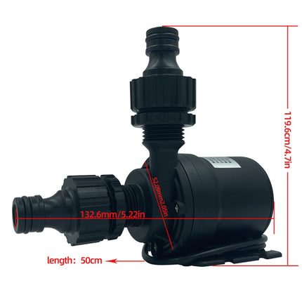 8m Lift Stainless Steel Shaft Core Brushless Motor Booster Pump, DC12V, DC24V