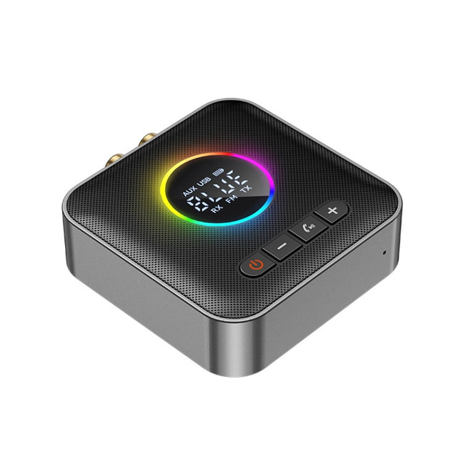 OMS-M10 Bluetooth 5.4 Adapter Audio Receiver FM Transmitter U Disk 3 In 1, OMS-M10