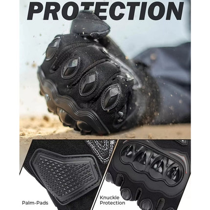 Motorcycle Outdoor Riding Non-slip Touch Screen Sun Protection Gloves, M, L, XL, XXL