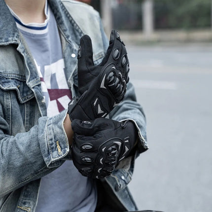 Motorcycle Outdoor Riding Non-slip Touch Screen Sun Protection Gloves, M, L, XL, XXL