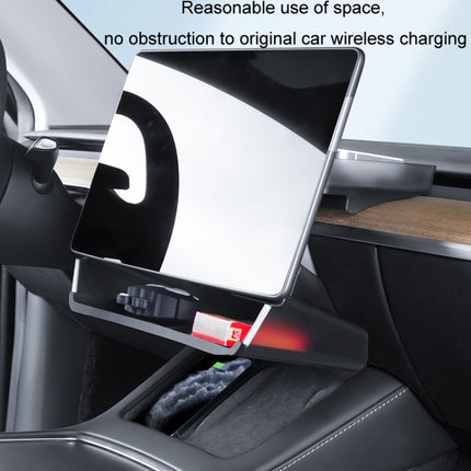 For Tesla Model Y/3 Screen Storage Box, Model Y/3 Translucent White + Black, Model Y/3 Translucent Black + Black, Model Y/3 Translucent White + White, 2024 Model 3 Translucent White + Black, 2024 Model 3 Translucent Black + Black                       ...