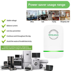 SD008 Smart Home Energy Saver Portable Safety Power Saving Box, US Plug, EU Plug, UK Plug