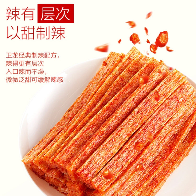Weilong Spicy Sticks Party Craving Snacks Random Package Delivery, 106g / Pack