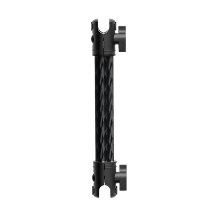 Car Phone Mount Extension Arm Double Jointed Swivel Adjustment Carbon Fiber Bracket Connecting Rod, 140mm For 20mm Ball Head, 170mm For 25.4mm Ball Head