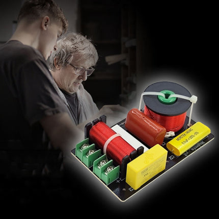 Magenta-2 High And Low 2-Way Audio Crossover Bookshelf Speaker Conversion Divider, Magenta-2