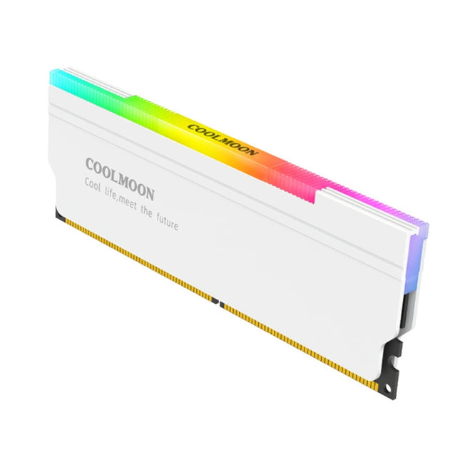 COOLMOON CM-RA1 ARGB Memory Vest Desktop Computer Memory Stick Cooling Case, CM-RA1