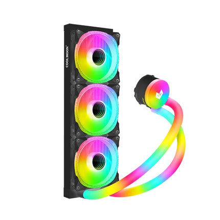 COOLMOON AS360 Magic Diamond Edition Computer Cooler ARGB Water Cooling Light Integrated CPU Radiator
