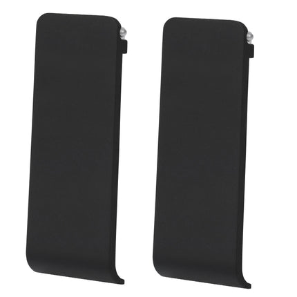 For Nintendo Switch Console 2pcs Replacement Kickstand Back Shell Holder, Black, Transparent White, White, Red, Blue
