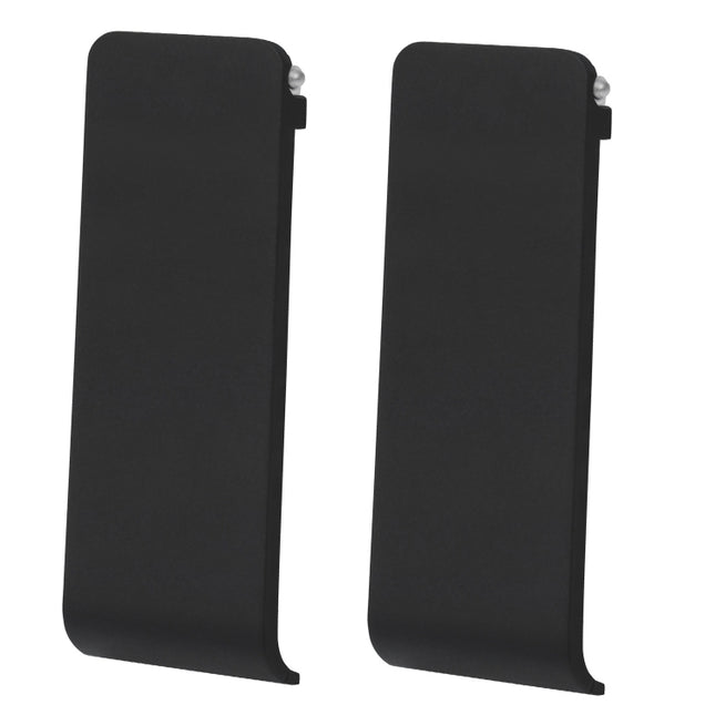 For Nintendo Switch Console 2pcs Replacement Kickstand Back Shell Holder, Black, Transparent White, White, Red, Blue