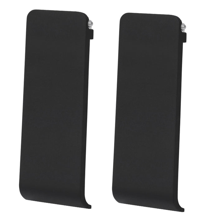 For Nintendo Switch Console 2pcs Replacement Kickstand Back Shell Holder, Black, Transparent White, White, Red, Blue