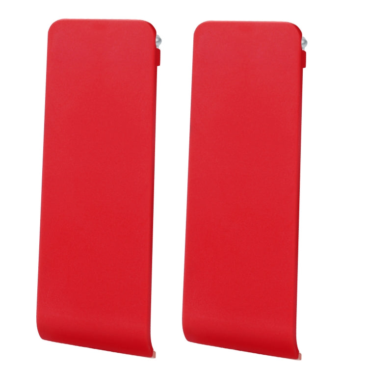 For Nintendo Switch Console 2pcs Replacement Kickstand Back Shell Holder, Black, Transparent White, White, Red, Blue