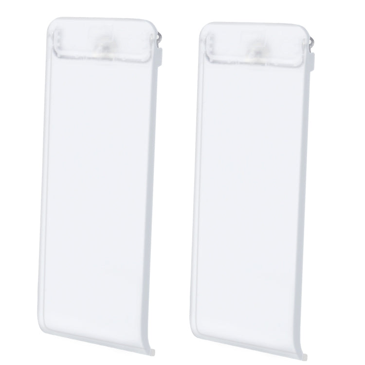 For Nintendo Switch Console 2pcs Replacement Kickstand Back Shell Holder, Black, Transparent White, White, Red, Blue