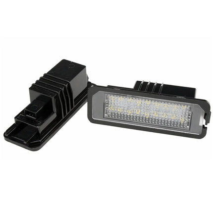 2pcs For Volkswagen Golf / Passat / Polo LED License Plate Light With Decoder