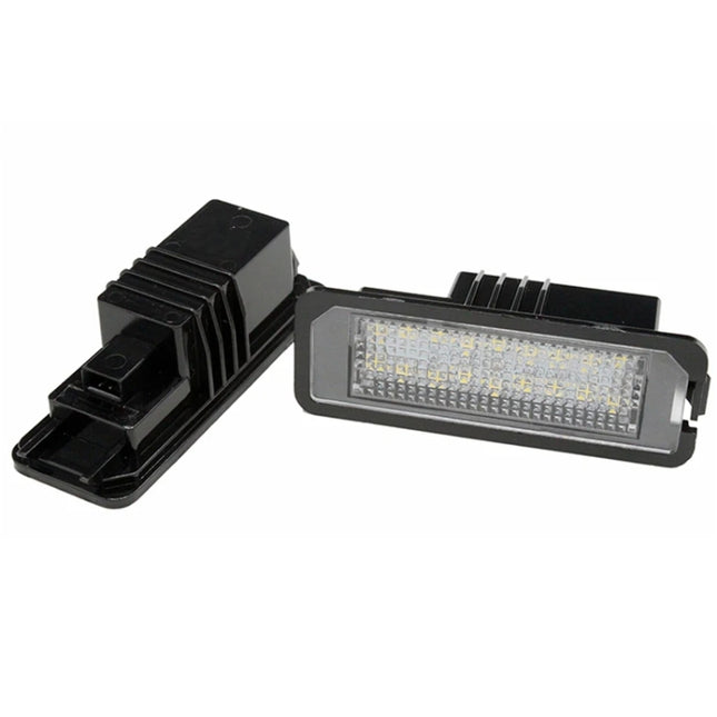 2pcs For Volkswagen Golf / Passat / Polo LED License Plate Light With Decoder