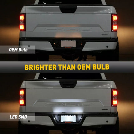 2pcs For 2015 Ford F-150 Raptor LED License Plate Light, 2pcs