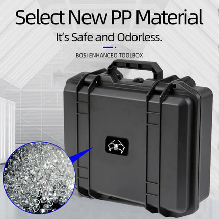 For DJI Mini 4K / Mini 2 SE / Mini 2 Suitcase Explosion-Proof Box Compatible With RC-N1 / N2, RC-N1 / N2 Black