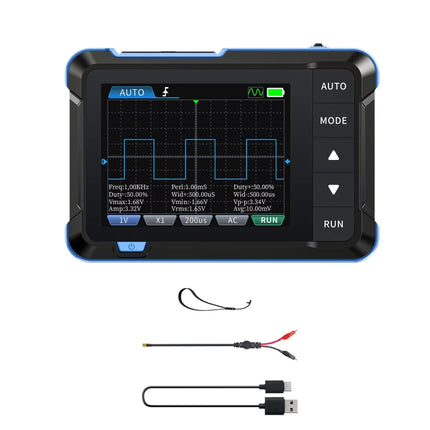 FNIRSI 2 In 1 Mini Portable Digital Oscilloscope Signal Generator, Standard, Upgrade