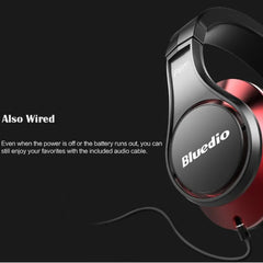 Bluedio UFO 8 Speaker Headband Music Bluetooth Headset Lossless High Resolution Wireless Stereo Headset, UFO
