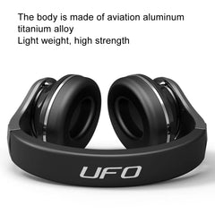 Bluedio UFO 8 Speaker Headband Music Bluetooth Headset Lossless High Resolution Wireless Stereo Headset, UFO