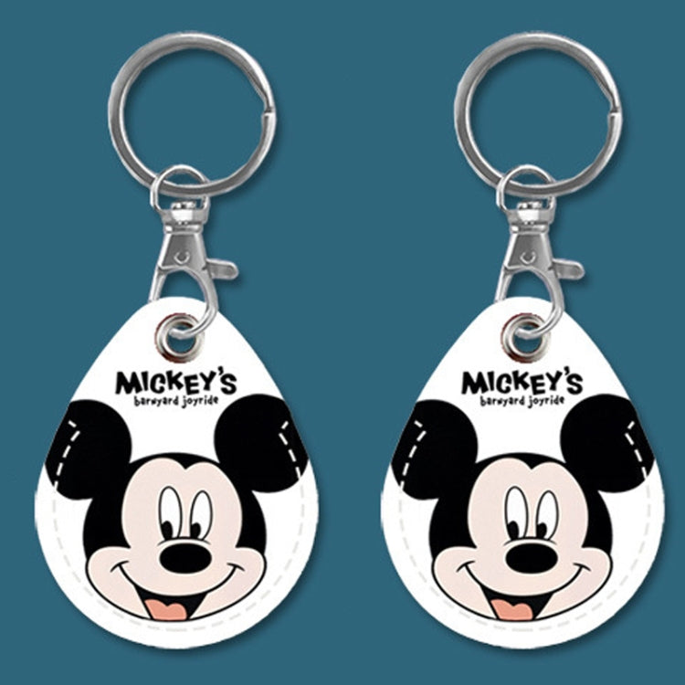 2pcs Cute Sensor Access Door Card Cover Keychain Elevator Water Drops Round Key Holder, Fortune Tiger, Pepsi Doraemon, Three Capybaras, Crocodile Bara, Lina Belle, Congratulations, Bow Tie Bear, English Winnie the Pooh, English Lotso, Melody�����������...