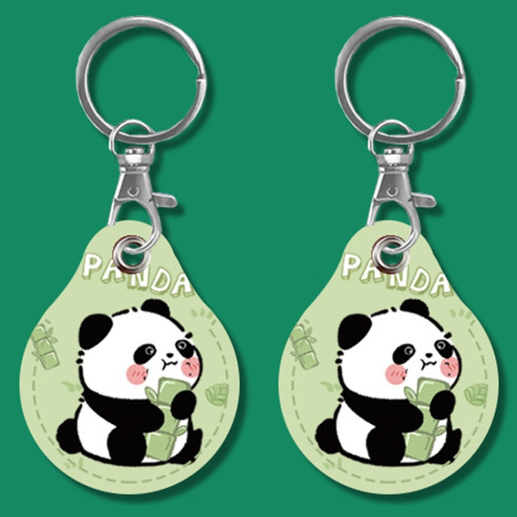 2pcs Cute Sensor Access Door Card Cover Keychain Elevator Water Drops Round Key Holder, Fortune Tiger, Pepsi Doraemon, Three Capybaras, Crocodile Bara, Lina Belle, Congratulations, Bow Tie Bear, English Winnie the Pooh, English Lotso, Melody�����������...