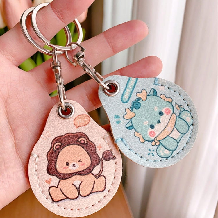 2pcs Cute Sensor Access Door Card Cover Keychain Elevator Water Drops Round Key Holder, Fortune Tiger, Pepsi Doraemon, Three Capybaras, Crocodile Bara, Lina Belle, Congratulations, Bow Tie Bear, English Winnie the Pooh, English Lotso, Melody�����������...