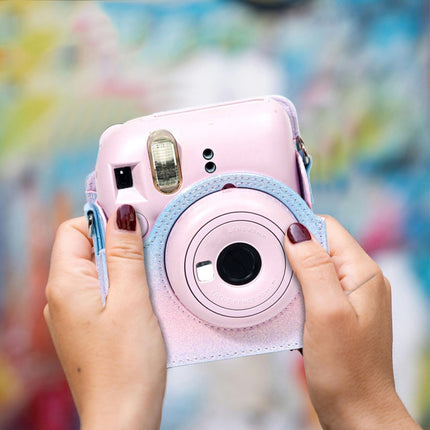 Colorful Starry Sky Camera Protection Bag For Fujifilm Instax Mini 12