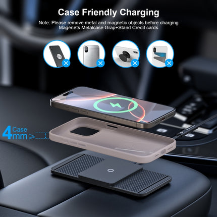Avoid Camera Universal Car Wireless Charger Anti-slip Mat, USB Interface 1m, USB Interface 0.3m, TYPEC Interface 1m, TYPEC Interface 0.3m