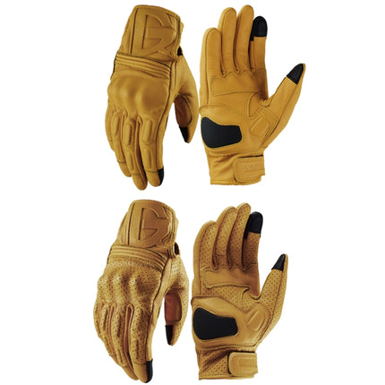 GHOST RACING Motorcycle Riding Anti-fall Warm Breathable Full-finger Gloves