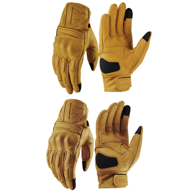 GHOST RACING Motorcycle Riding Anti-fall Warm Breathable Full-finger Gloves