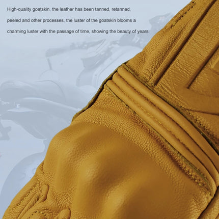 GHOST RACING Motorcycle Riding Anti-fall Warm Breathable Full-finger Gloves