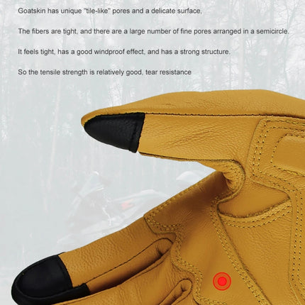 GHOST RACING Motorcycle Riding Anti-fall Warm Breathable Full-finger Gloves
