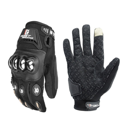 GHOST RACING Motorcycle Riding Anti-fall Breathable Gloves, M, L, XL, XXL