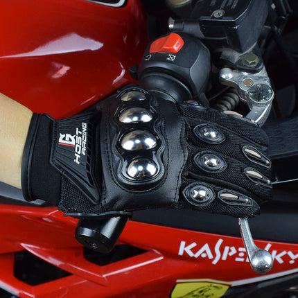 GHOST RACING Motorcycle Riding Anti-fall Breathable Gloves, M, L, XL, XXL