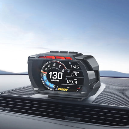 HUD Head-up Display OBD LCD Mileage Speedometer