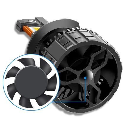 95W LED Three Copper Tube Aluminum Alloy Thick Headlight