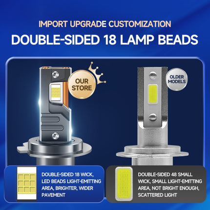 95W LED Three Copper Tube Aluminum Alloy Thick Headlight