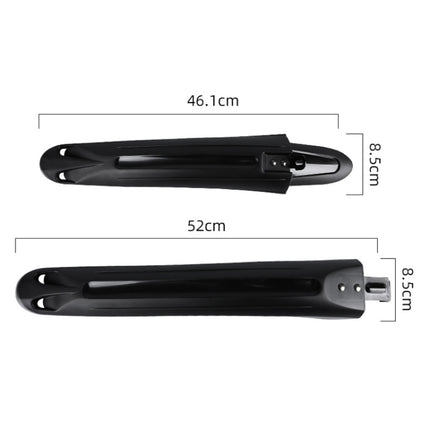Bike Fenders Set Widen Lengthen Bicycle MTB Front Rear Quick Release Mudguard