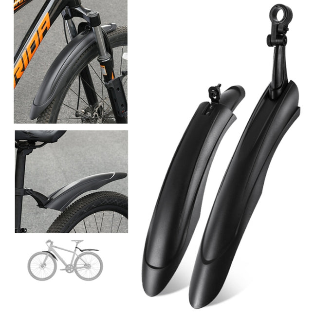 Bike Fenders Set Widen Lengthen Bicycle MTB Front Rear Quick Release Mudguard, 08CY0007