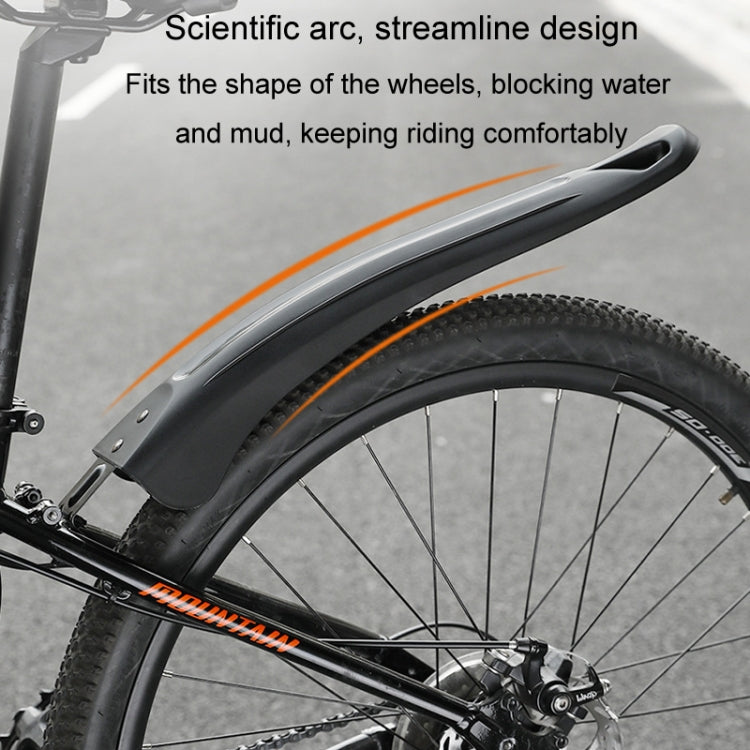 Bike Fenders Set Widen Lengthen Bicycle MTB Front Rear Quick Release Mudguard, 08CY0006, 08CY0007, 08CY0008