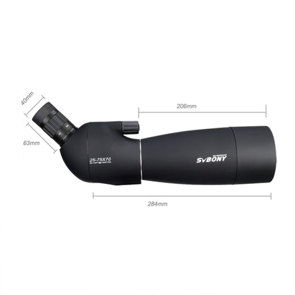 SVBONY SV28 25-75x70 IP65 Waterproof Bird Scope, 21mm Eyepiece