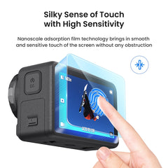 For DJI Osmo Action 5 Pro aMagisn 9H Hardness Tempered Glass Set, Package A