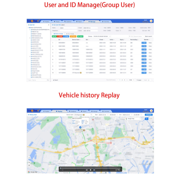 SinoTrack Wireless Car GPS Locator Anti-Theft Device