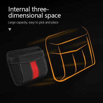Multifunctional Car-Mounted Adhesive Mesh Bag For Storage Hanging Bags
